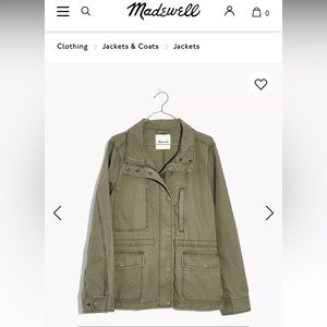 Madewell Green/Military Passage Jacket